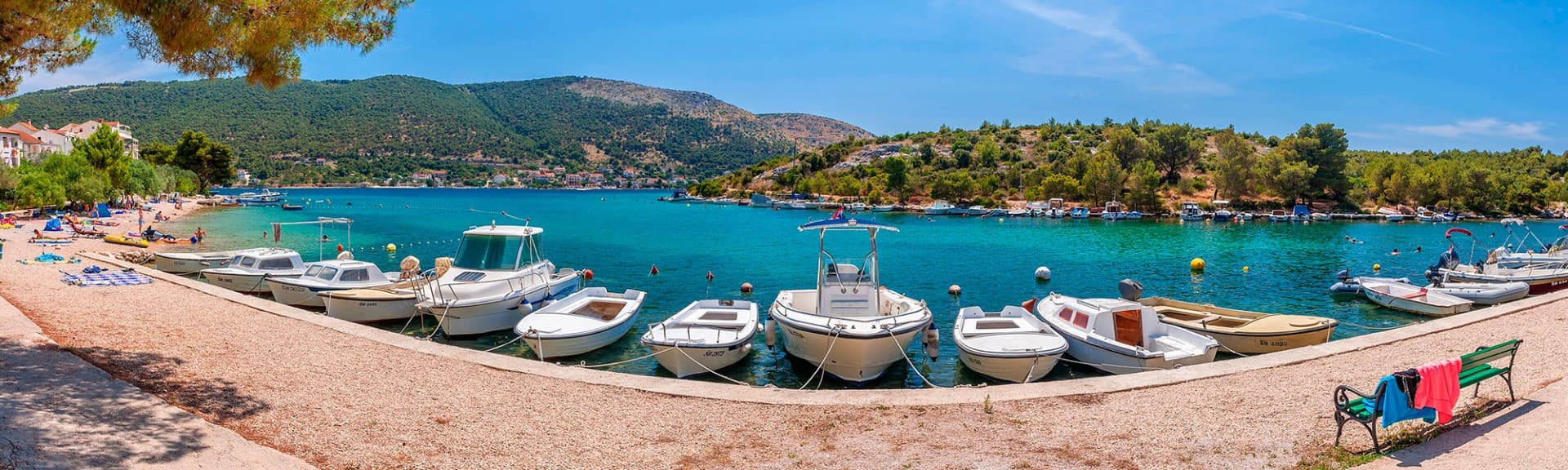 Dalmatian coast near White Pearl Apartments