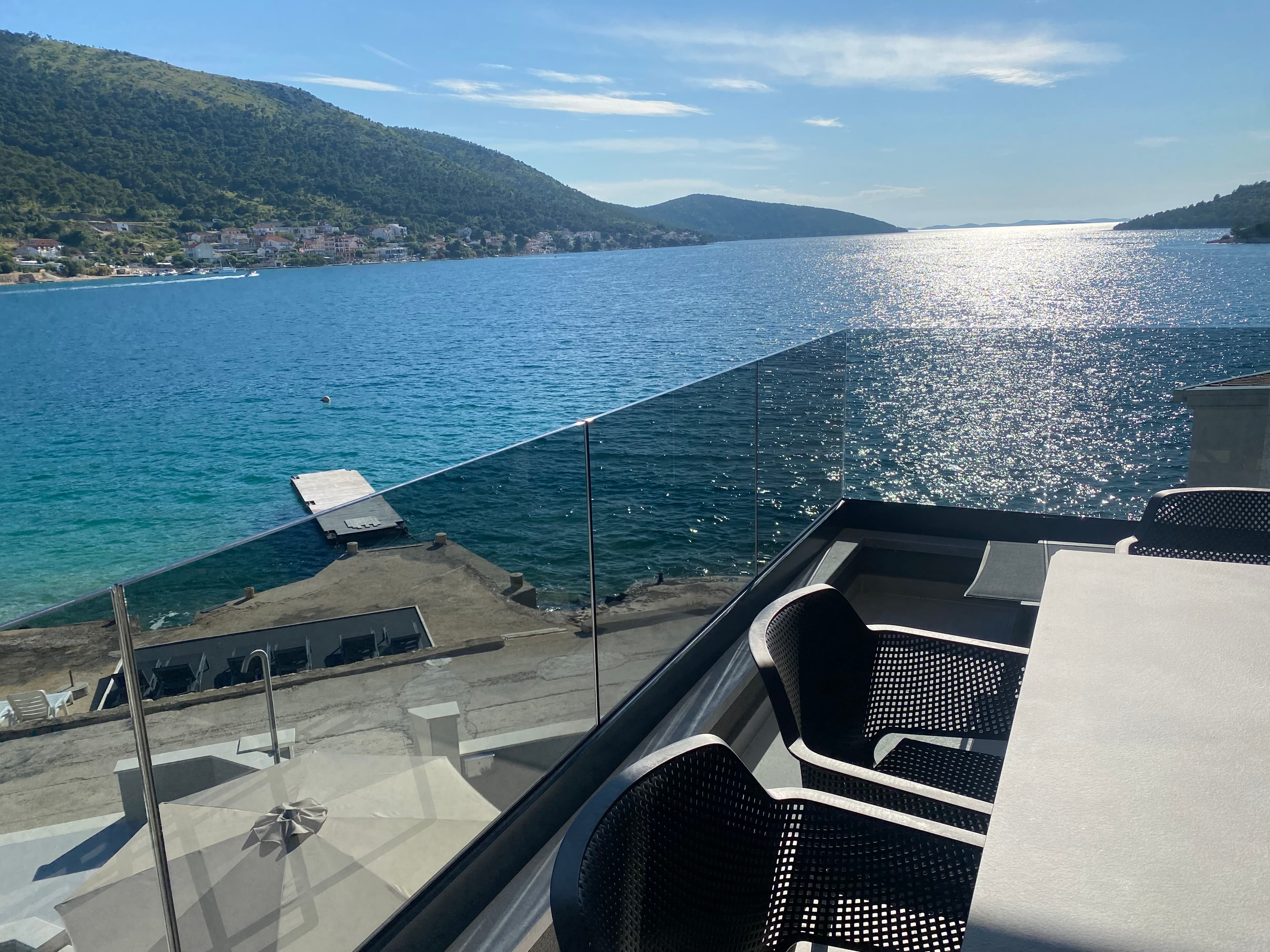 Location of White Pearl Apartments in Dalmatia